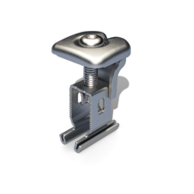 RS1 Universal End and Mid Clamp 30 - 50mm Silver ONE FOR ALL