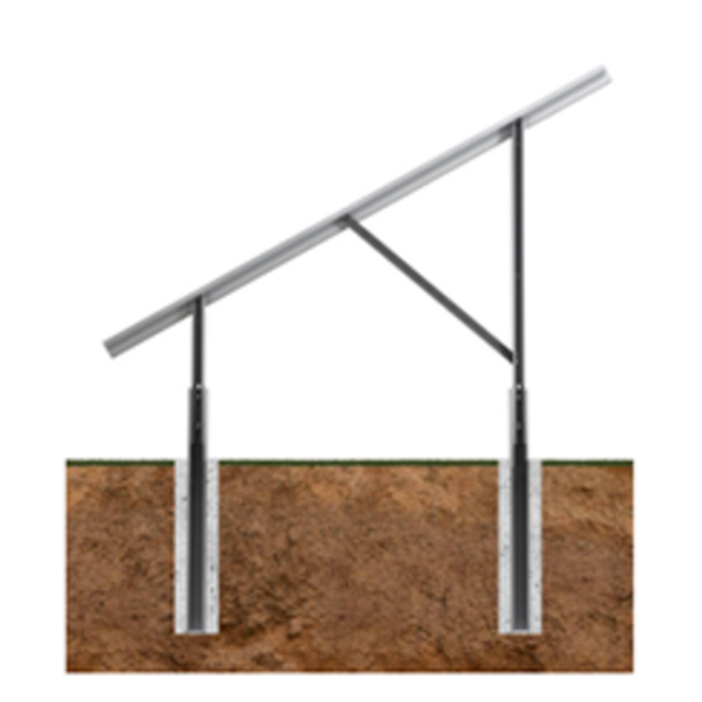 Solarport 1.5 meter Pile Concrete Foundation Package