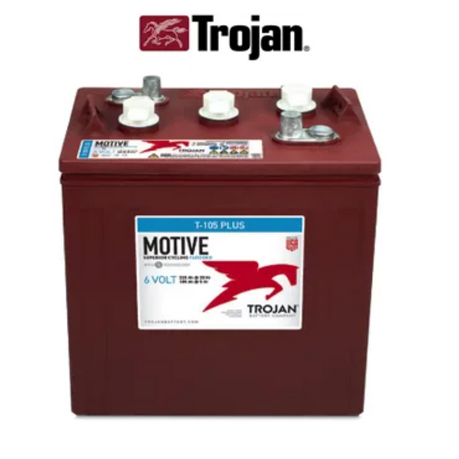 T-105 Plus Trojan Flooded Deep Cycle Battery 6V 225Ah (T105)
