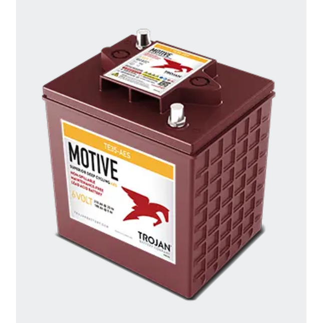 TE35-AES 6V AGM Battery DIN Size