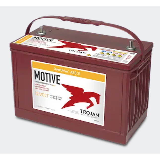 OverDrive™ AES-31 12V AGM Battery