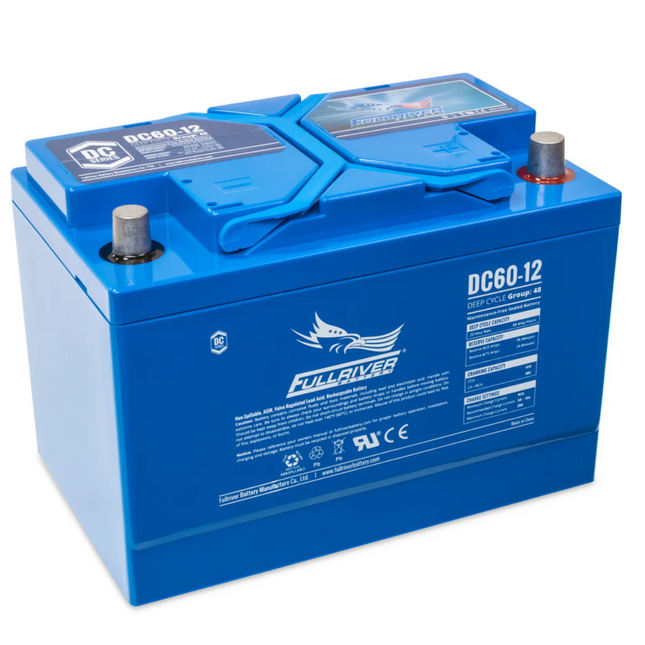 Fullriver DC Series Battery 12V 60Ah (DC60-12A)