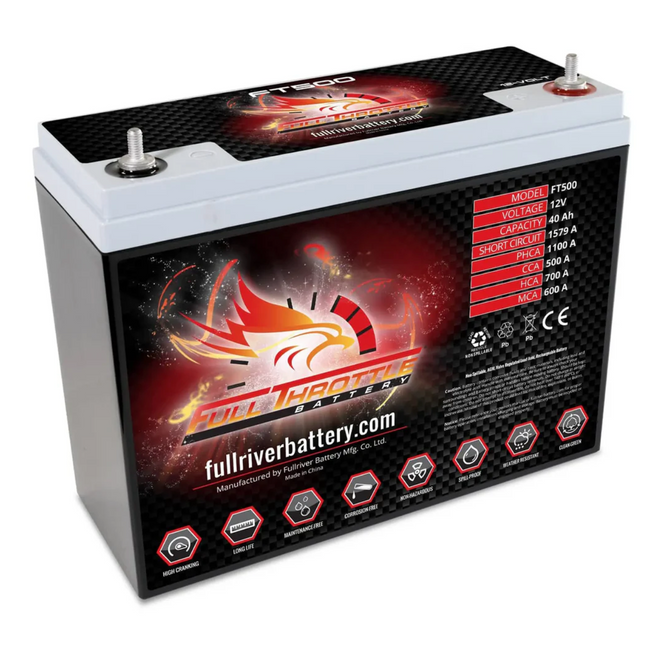 Full Throttle TPPL Battery FT500