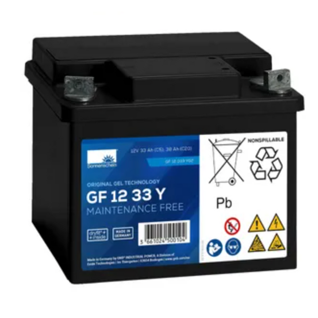 GF12033YG2 SONNENSCHEIN BATTERY (GF1233YG2 / GF 12 33 YG2) 12V 38AH