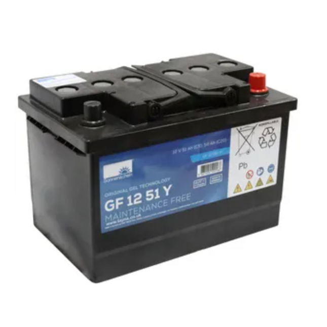 GF12051Y1 SONNENSCHEIN BATTERY (GF1251Y1 / GF 12 51 Y1) 12V 56AH