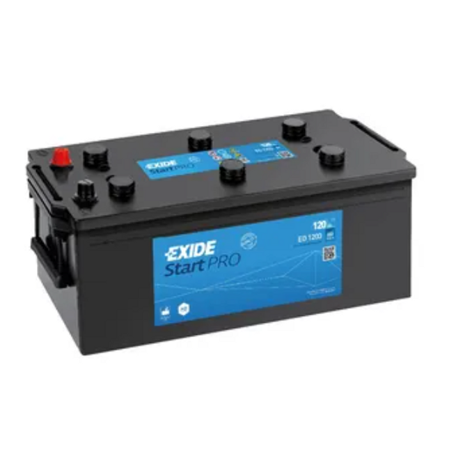 EG1203 EXIDE COMMERCIAL VEHICLE BATTERY 12V 120AH W627RE EH1203