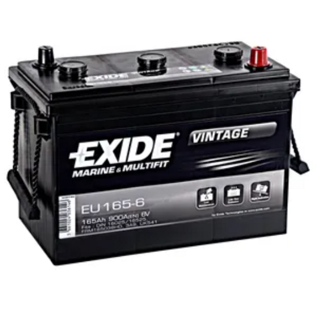 EU165-6 Exide Marine Leisure Multifit Vintage Battery