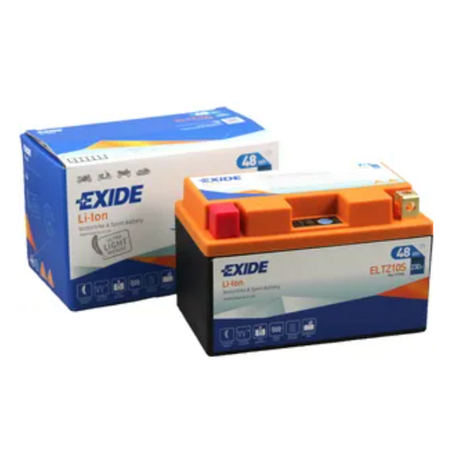 ELTZ10S Exide Li-Ion Lithium Motorbike Battery 12V