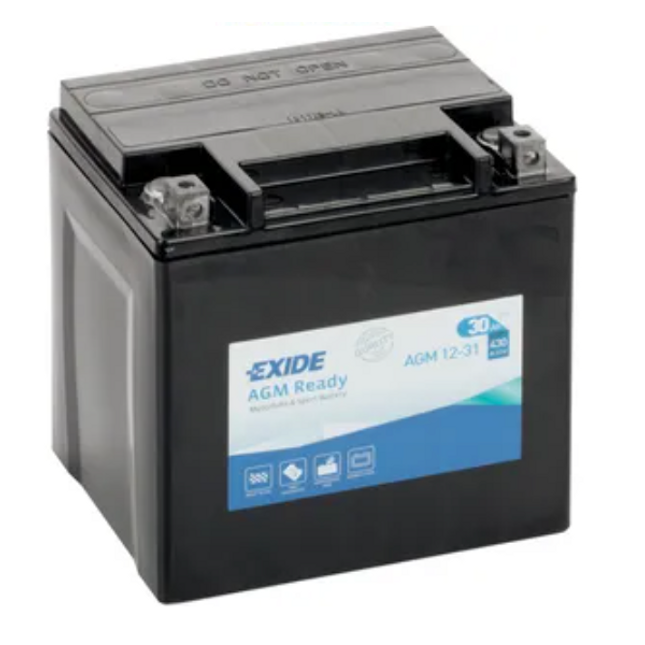 AGM12-31 Exide AGM Ready Motorcycle Battery 12V (4990)