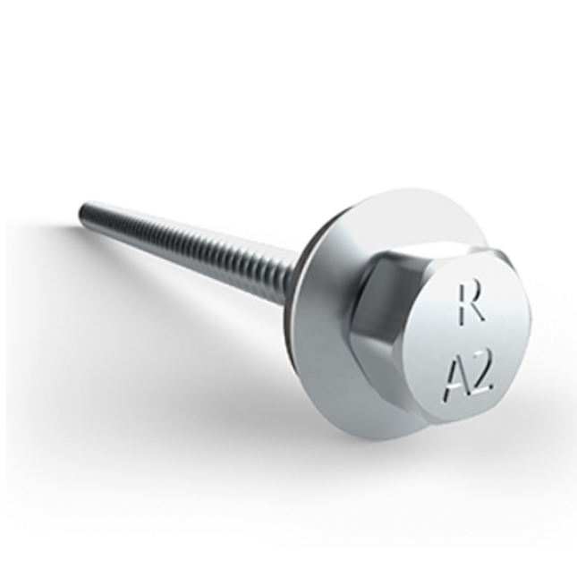 Screw 6,3x115 min.1.5mm self-tapping A2 - Pack of 100