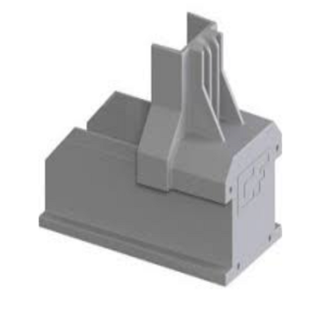 ClickFit EVO mounting rail end cap grey