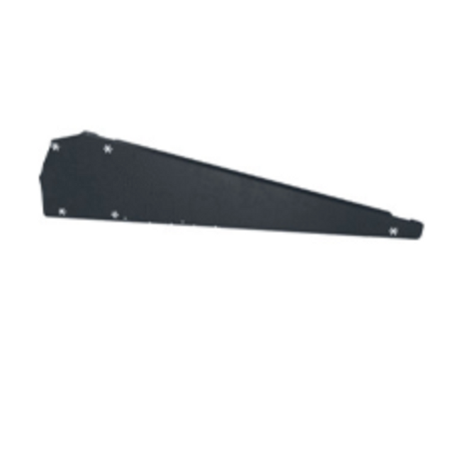 FlatFix Fusion Wind Deflector Left Black XL (Base Brofile 1030mm-1077mm)