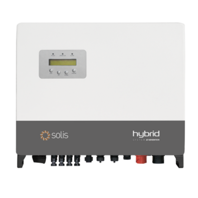 Solis 5G 8.0kW 400V Hybrid Inverter - 3 Phase with DC (For HV Batteries)