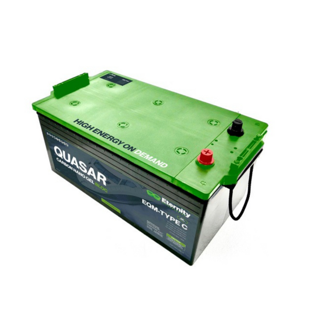 Quasar EQM-DINC 12v 230ah 1100CCA Carbon Nano Tube Gel