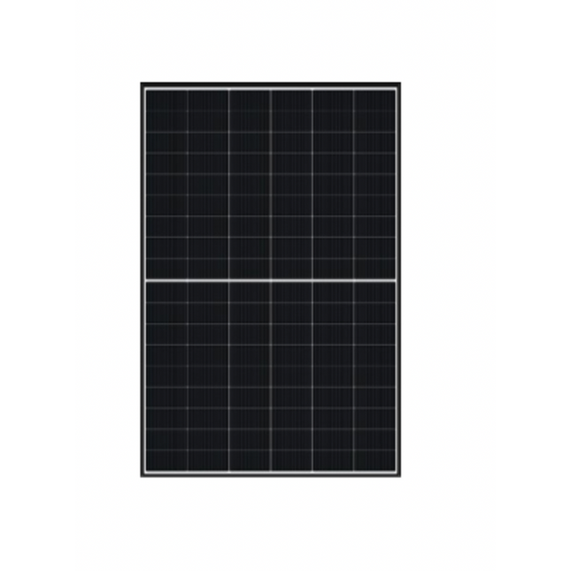 DMEGC Solar 455W Infinity RT 108 Cut Bi-Facial Dual Glass N-type Mono Solar Module - Black Frame/White Backsheet