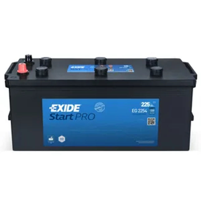 EG2254 EXIDE HEAVY DUTY COMMERCIAL BATTERY 12V 225AH 624SE - Powerland Renewable Energy