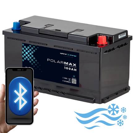 Polarmax 100ah Lithium 12v