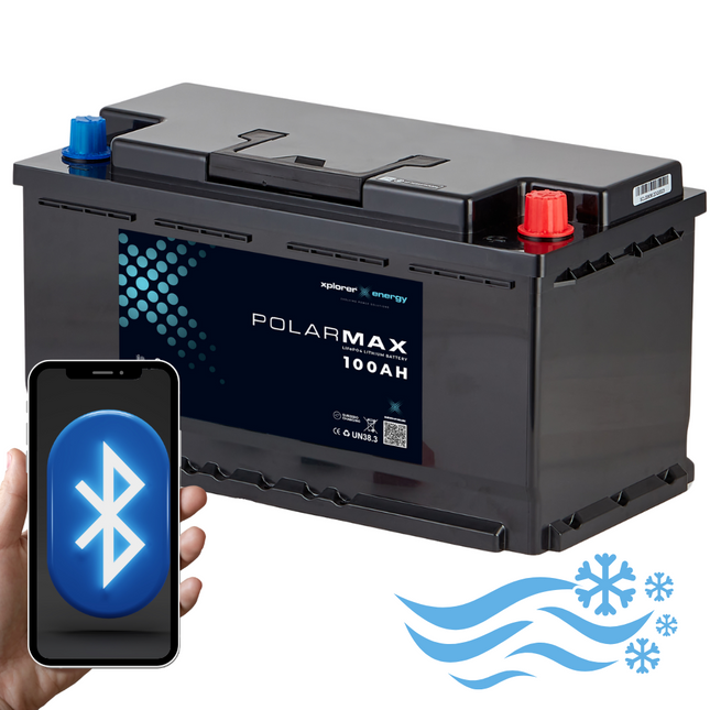 Polarmax 100ah Lithium 12v