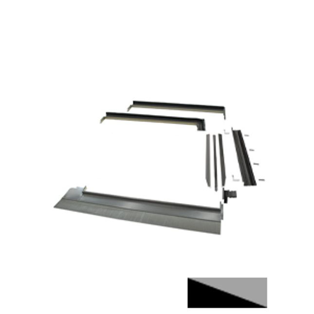 Clearline Fusion M10 landscape corner conversion kit, left bottom corner (left panel above) - Powerland Renewable Energy