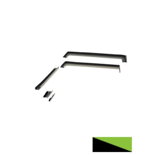 Viridian Clearline Fusion G1 landscape corner conversion kit, left top corner - Powerland Renewable Energy