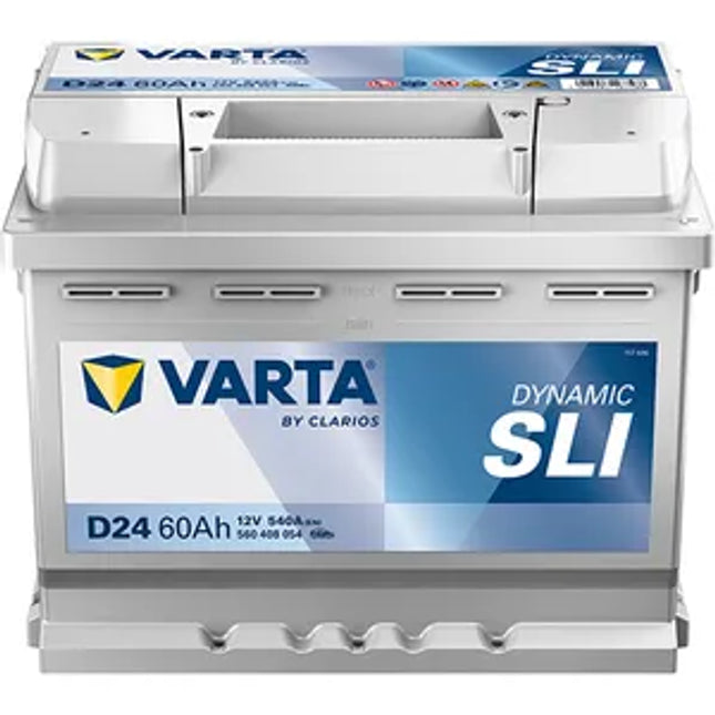 D24 Varta Blue Dynamic Car Battery 12V 60Ah (560408054) (027) - Powerland.co.uk
