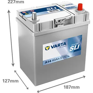 A14 Varta Dynamic SLI Car Battery 12V 40Ah (540126033) (054) - Powerland.co.uk