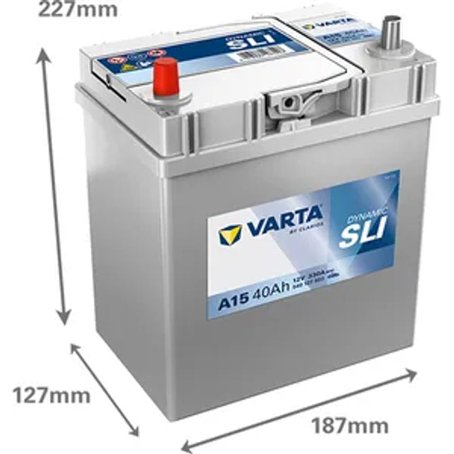 A15 VARTA BLUE DYNAMIC CAR BATTERY 12V 40AH (540127033) (055)