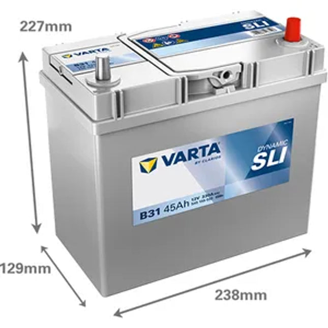 B31 VARTA BLUE DYNAMIC CAR BATTERY 12V 45AH (545155033) (154)