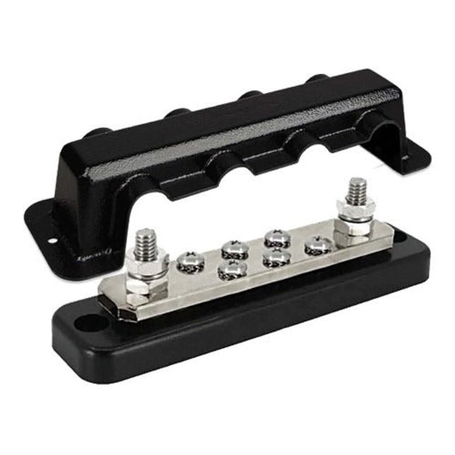 Victron Energy Busbar 250A 2P with 6 Screws +Cover – VBB125020620-Powerland