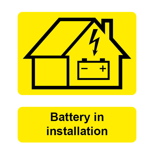 Battery storage only install cost