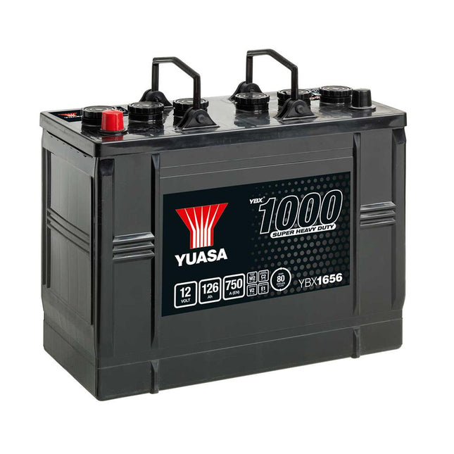 Yuasa YBX1656 12V 126Ah 750A Super Heavy Duty Commercial Vehicle Battery-Powerland