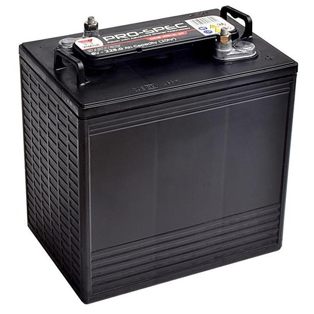 DCB105-6 YUASA PRO SPEC DEEP CYCLE BATTERY 6V 225AH T105-Powerland