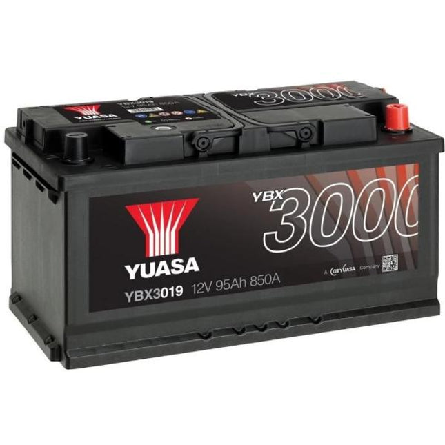 YBX3019 12V 95Ah 850A Yuasa SMF Car Battery-Powerland