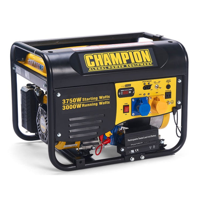 3500Watt Champion Petrol Generator with Electric start -CPG4000E1-Powerland