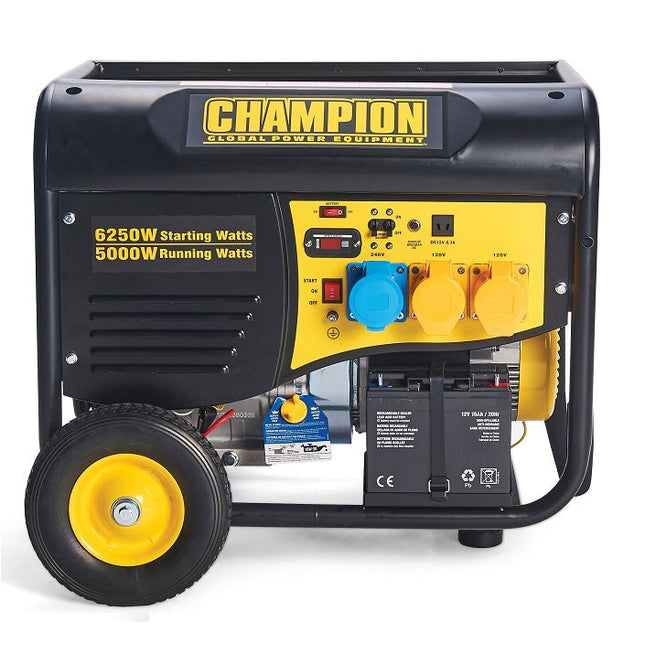 Champion 5500 Watt Petrol Generator With Remote Start -CPG6500-E2-Powerland
