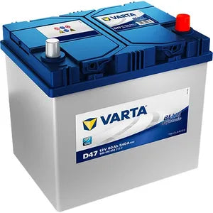 D47 VARTA BLUE DYNAMIC CAR BATTERY 12V 60AH (560410054) (005L) - Powerland Renewable Energy