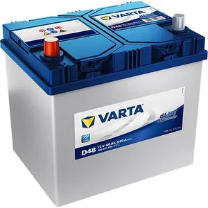 D48 VARTA BLUE DYNAMIC CAR BATTERY 12V 60AH (560411054) (005R) - Powerland Renewable Energy