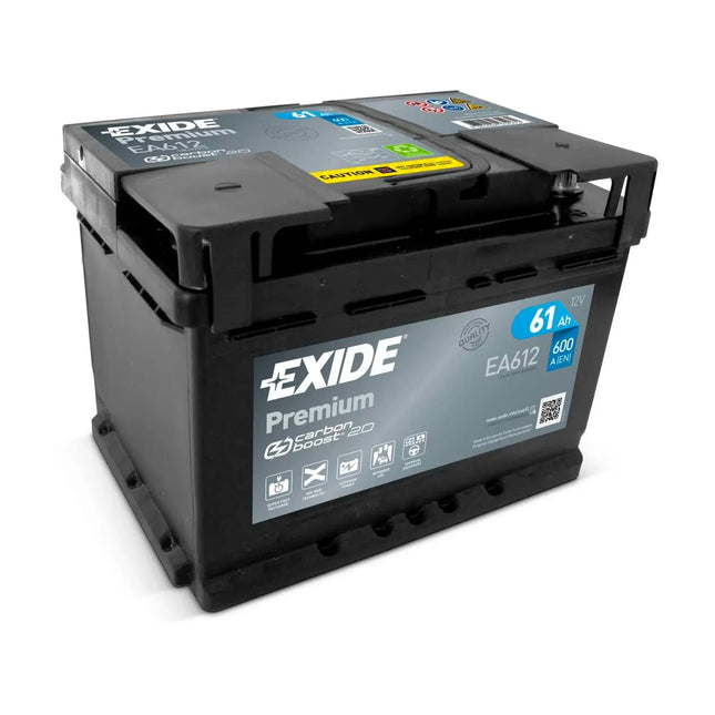 EA612 EXIDE PREMIUM CAR BATTERY 075TE-Powerland