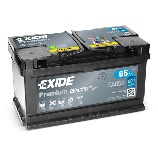 110 EXIDE PREMIUM CAR BATTERY X-TRA PLUS (XTRA PLUS) (EA852) 12V 85Ah-Powerland
