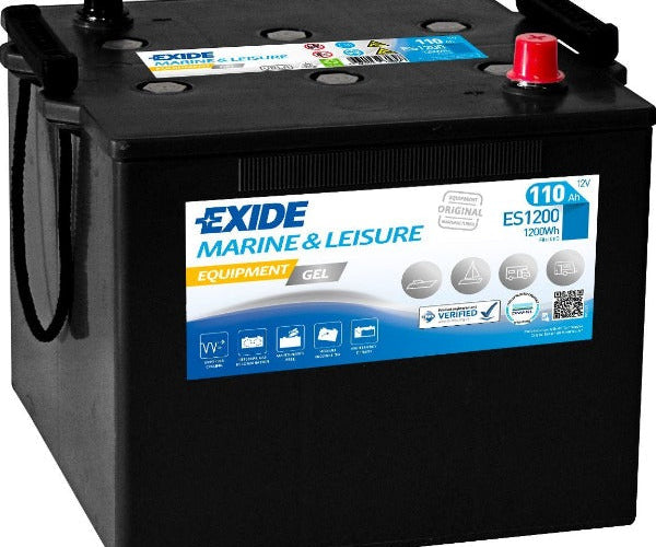 Акумулятор 110Ah(1200wh)-12v Exide EQUIPMENT GEL (286х269х230), клеми по діагоналі, EN760 гелевий Акумулятор 110Ah(1200wh)-12v Exide EQUIPMENT GEL (286х269х230), клеми по діагоналі, EN760 гелевий