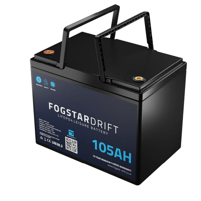 Fogstar Drift 12V 105Ah Lithium Leisure Battery
