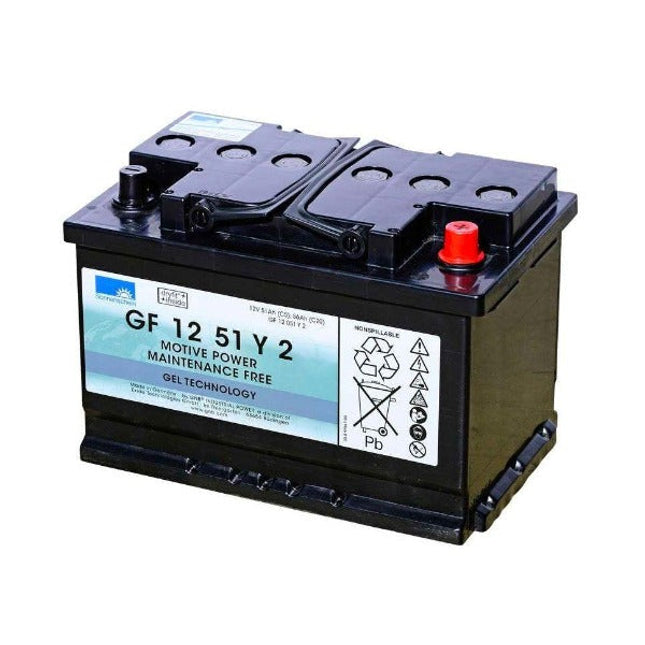 SL57 SONNENSCHEIN GEL BATTERY (GF12051Y2) 12V 56AH-Powerland
