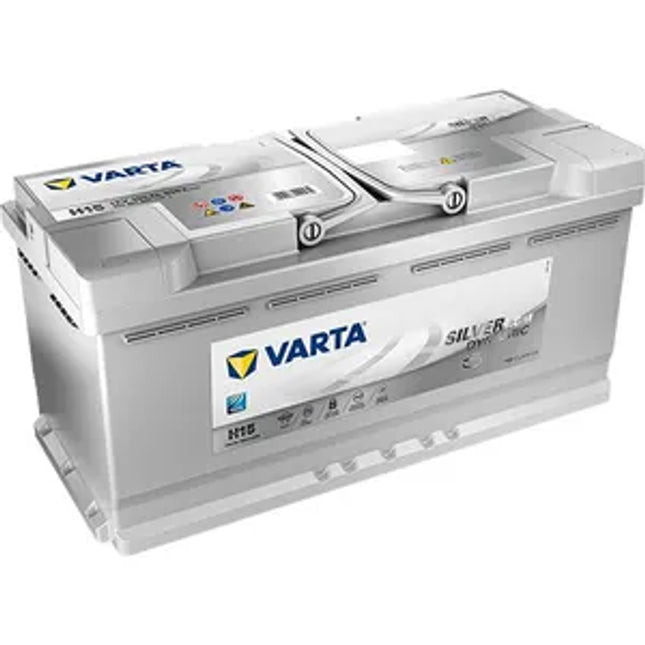 H15 VARTA START-STOP PLUS AGM CAR BATTERY 12V 105AH (605901095) - Powerland Renewable Energy