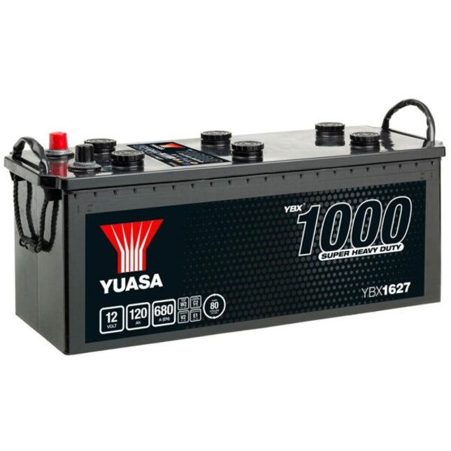 Yuasa YBX1627 12V 120Ah 680A Super Heavy Duty Commercial Vehicle Battery-Powerland