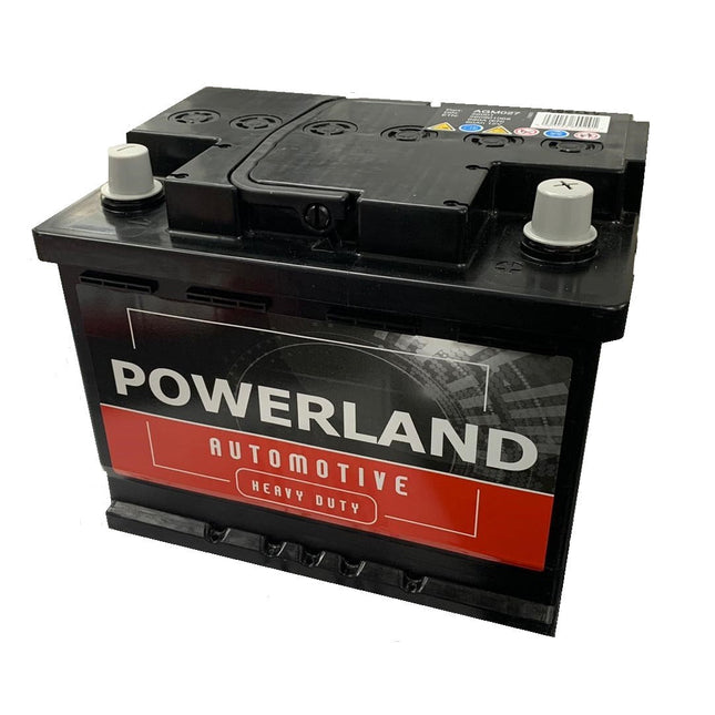 Powerland 027AGM Start/Stop 12v 60Amps CCA (EN) 680A (Type 027)-Powerland