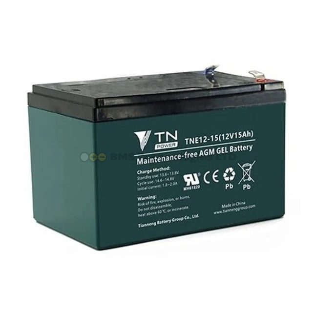 TN Power AGM 12V 15Ah Deep Cycle Battery TNE12-15