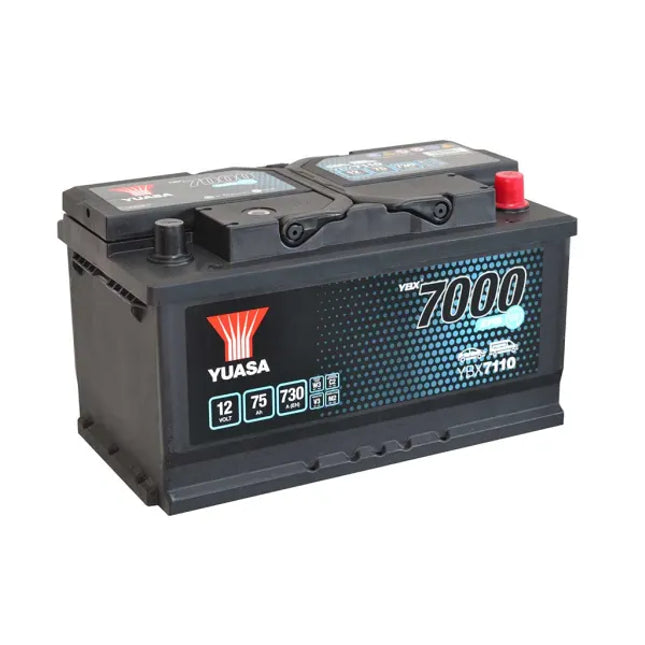 YBX7110 12V 75Ah 730A Yuasa EFB Start Stop Battery