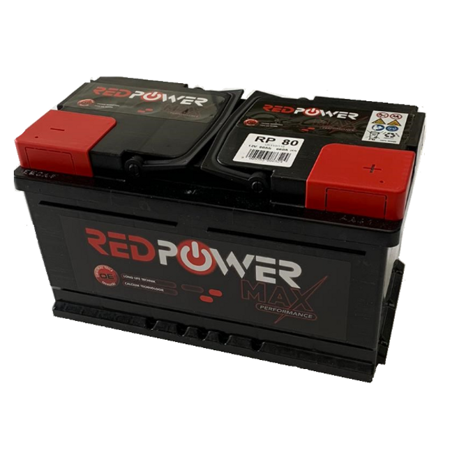 Banner Type 110 Red Power Max Premium Car Battery 12V 80AH CCA (EN) 660A-Powerland