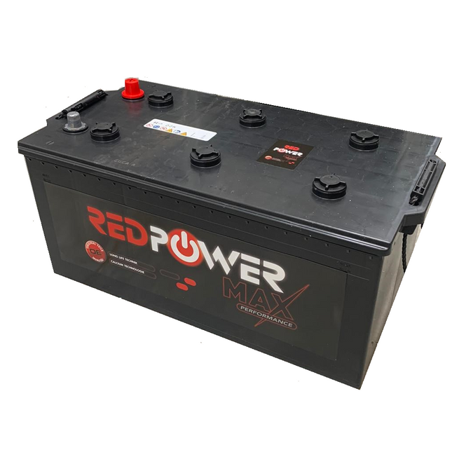 Banner Type 625 Red Power Max Premium Car Battery 12V 225AH CCA (EN) 1050 CCA RP225-Powerland