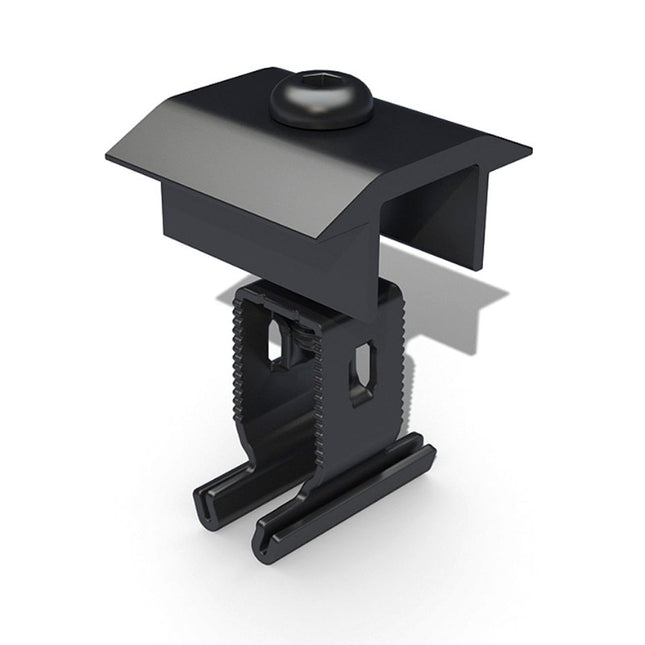 Renusol Middle Clamp+ 30 - 50mm Black